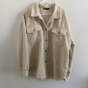 Corduroy Oversized Shacket